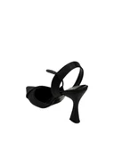 Mg Shoes T0164 Kadın Bilekten Bağlı İnce Topuklu Saten Ayakkabı (Yaz 25) - 9