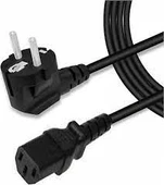 Bilgisayar Kasası Güç Kablosu Monitör Laptop Power Enerji Kablosu 1,5 metre 3x0.75mm  1,5m thumbnail 2