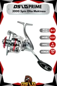 Oslo Prime 3000 Oslo Legend 270cm 7-40gr 8 Örgü Spin Olta Seti thumbnail 4