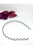 İnci'm Accessories Zikzak Metal Taç Kadın Erkek Sporcu Tacı - 1