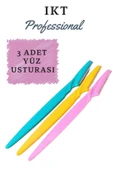IKT Professional 3 Adet Yüz Jileti Kaş Usturası - 1