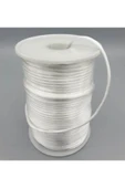 Bemsa Saten-floş Ip (sıçan Kuyruğu) Kalınlığı 2 mm. Renk Beyaz 10 metre - 6