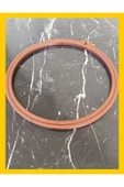 MİR Plastik Vidalı Kasnak Büyük Boy 25 Cm Ahşap Görünümlü Plastik Vidalı Kasnak Nakış Kasnağı - 1