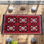 Bigghome Kilim, Makinede Yıkanabilir, Modern Desenli, 120x180 cm, SA25MK - 4