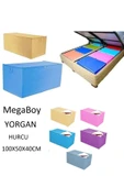 5 Adet Mega Yorgan Hurcu 100x50x40cm Büyük Boy Hurç Eşya Taşıma - 1