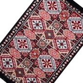 Bigghome Kilim, Makinede Yıkanabilir, Modern Desenli, 80x150 cm, SA25EU - 2