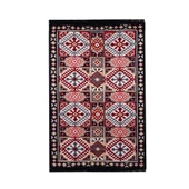 Bigghome Kilim, Makinede Yıkanabilir, Modern Desenli, 80x150 cm, SA25EU - 1