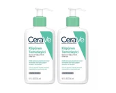 CeraVe Köpüren Temizleyici Normal/Yağlı Cilt  236 Ml - 2 ADET - SKT: 12 M - 1