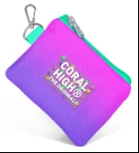 Coral High Pembe Mor Renk Geçişli Bozuk Para Çantası - Kız Çocuk - 1