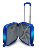 Coral High Erkek Çocuk Mavi-Lacivert Seyahat Seti (Valiz-Bel Çantası-Bozuk Para Cüzdanı) thumbnail 3