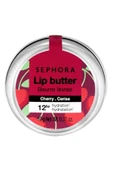 Moisturizing Lip Butter - 12 saat dudak nemlendiri bakım Kiraz (10 g) - 1