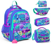 Coral High Lavanta Grafiti Kız Çocuk Beşli Okul ve Günlük Çanta Seti thumbnail 1