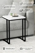 FAYMEND Tekerlekli 4 Lü Zigon Sehpa - Yan sehpa  ( GOLD - RİVOLİ ) MDF - 4
