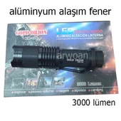 Km-106 Metal El Feneri, Ultra Güçlü El Feneri, Cree T6 Led 5000 Lümen - 3