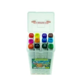 Keçeli Kalem Çift Taraflı Boyama Kalemi 12 Adet - 2