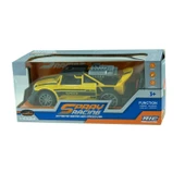 1:18 Sc Uzaktan Kumandalı Spray Araba Duman Çıkaran Sarı Şarjlı - 4