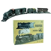 Oyuncak Tren Işıklı Sesli Buharlı 1987 Tren Klasik 28 Parça - 1