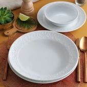 GÜRAL PORSELEN Bahardalı 6 Adet 19 Cm Çukur Tabak thumbnail 1