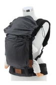 Bebekle Büyüyen %100 Pamuklu 0-4 Yaş Koyu Gri New Age Ergonomik Bebek Kangurusu (MİST) - 7