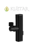 KUSTAR Siyah Tasarruflu 4 Modlu Şelale Ayarlanabilir Musluk Başlığı Mutfak Eviye Bataryası Lavabo Bataryası - 2