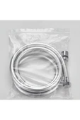 KUSTAR Aç-kapa Krom 3 Fonksiyonlu Duş Başlığı Ve Gümüş Pvc Banyo Duş Hortumu 1,5 Metre - 6