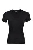 3 Adet Yıldız Erkek Likralı Derin V Yaka T-Shirt Fanila Siyah 356 - 1
