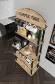 messer COFFEE TIME ÇOK AMAÇLI DOLAP KAHVE KÖŞESİ SAFİR MEŞE - 3