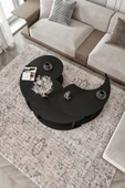 messer Yin Yang Unıty Serenıty Orta Sehpa 3 Lü Siyah-90 Cm - 4