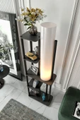 messer Moda Dor Kitaplık Lambader Siyah - 3