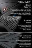 Volkswagen ID.3 2019+ Uyumlu SAHLER Araca Özel 4.5D Havuzlu Oto Paspas - ID.3 - 4