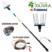 Olivka OLV 3600 Teleskopik Zeytin Silkme Hasat Makinesi - 1