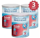 Bebevit 3 Bebek Devam Sütü 400 gr x 3 Adet - 1