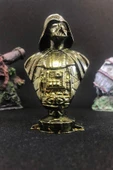 TatuCraft Star Wars Darth Vader Büst 10cm - Gold Efekt - 1