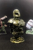 TatuCraft Star Wars Mandolarian Büst 10cm - Gold Efekt - 2
