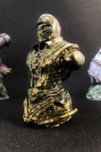TatuCraft Mortal Kombat Scorpion Büst 10cm - Gold Efekt - 3