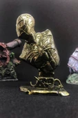TatuCraft Spider Man Büst 10cm - Gold Efekt - 2
