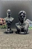 TatuCraft Harry Potter & Voldemort Büst 10cm - Siyah - 1