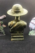 TatuCraft One Piece Monkey D. Luffy Büst 10cm - Gold Efekt - 3