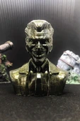 TatuCraft Joker Büst 10cm - Gold Efekt - 1