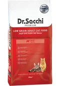 Dr. Sacchi Dr.Sacchi Premium Düşük Tahıllı Sığır Etli Yetişkin Kedi Maması 10 Kg - 1