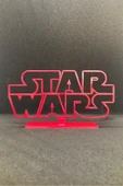 TatuCraft Star Wars 2d Figür - Kırmızı - 1