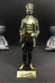 TatuCraft Mustafa Kemal ATATÜRK Figür - Gold Efekt - 1