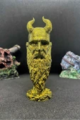 TatuCraft God Of War Mimir Büst - Gold - 1