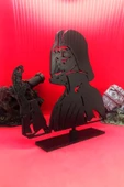 TatuCraft Star Wars Darth Vader 2d Figür - Siyah - 2