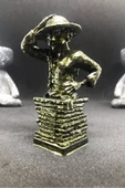 TatuCraft Monkey D. Luffy One Piece Büst 10cm - Gold Efekt - 2