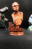 TatuCraft Godfather Büst 10cm - Bakır - 1
