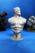TatuCraft Kaptan Amerika Büst 10cm - Gri - 1
