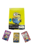 şekeyci Minions mini kutu eğlenceli karakterli sticker nostajik mini kutu 24 Adet - 1