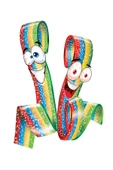 şekeyci Damla Sour Belts Licorice Rainbow Karton Kutu 15 Gr X 72 Adet Kutulu - 2