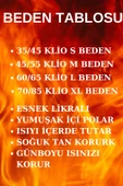 2 Li Erkek Siyah Termal İçi Polar Kışlık İçlik Termal Tayt - 6
